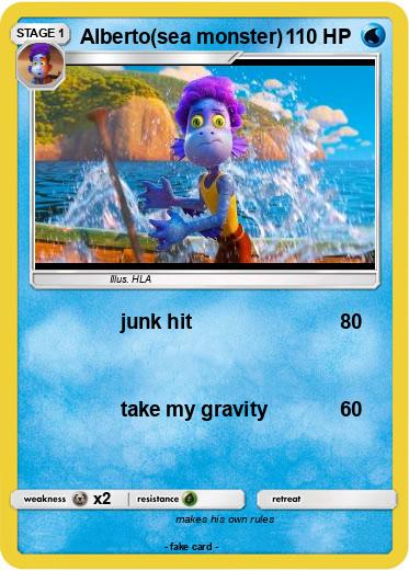 Pokemon Alberto(sea monster)