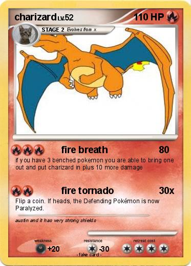 Pokemon charizard