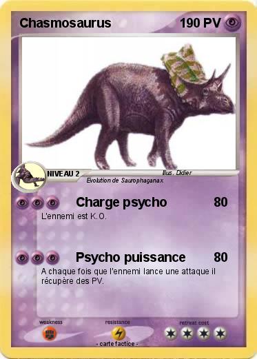 Pokemon Chasmosaurus