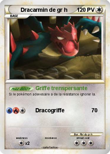 Pokemon Dracarmin de gr h