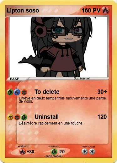 Pokemon Lipton soso