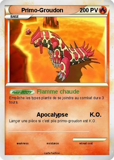 Pokemon Primo-Groudon