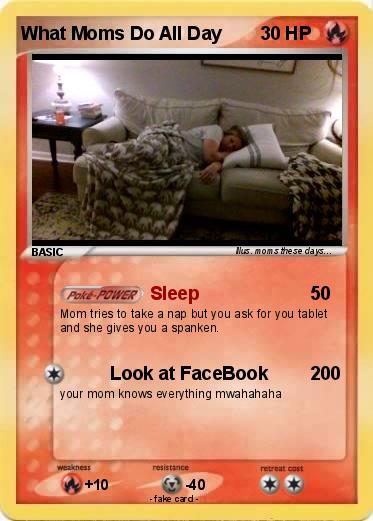 Pokemon What Moms Do All Day