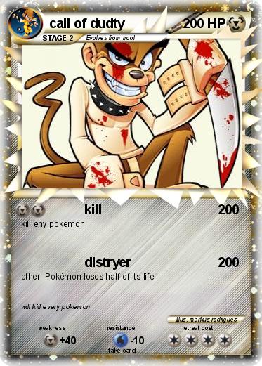 Pokemon call of dudty