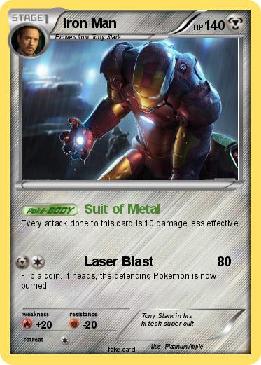 Pokemon Iron Man
