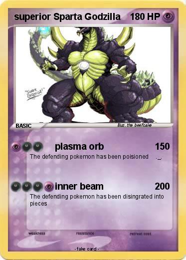 Pokemon superior Sparta Godzilla