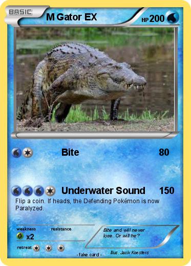 Pokemon M Gator EX