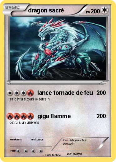 Pokemon dragon sacré