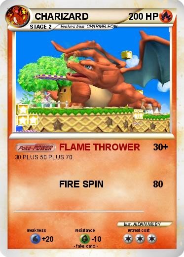 Pokemon CHARIZARD