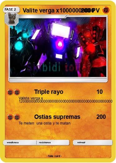 Pokemon Valite verga x10000000000