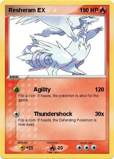 Pokemon Resheram EX
