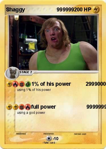 Pokemon Shaggy                      999999