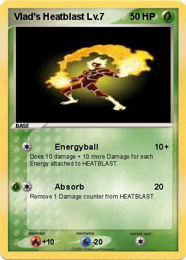 Pokemon Vlad's Heatblast Lv.7
