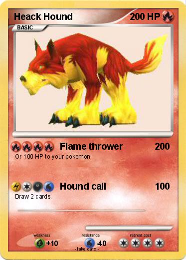 Pokemon Heack Hound