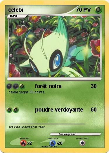 Pokemon celebi