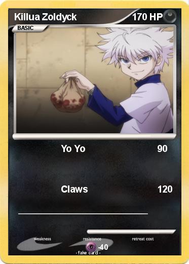 Pokemon Killua Zoldyck