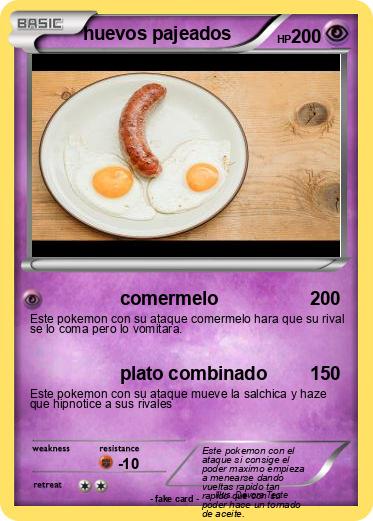 Pokemon huevos pajeados