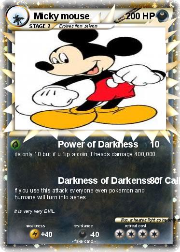 Pokemon Micky mouse