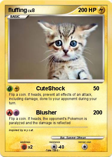 Pokemon fluffing