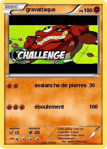 Pokemon gravattaque