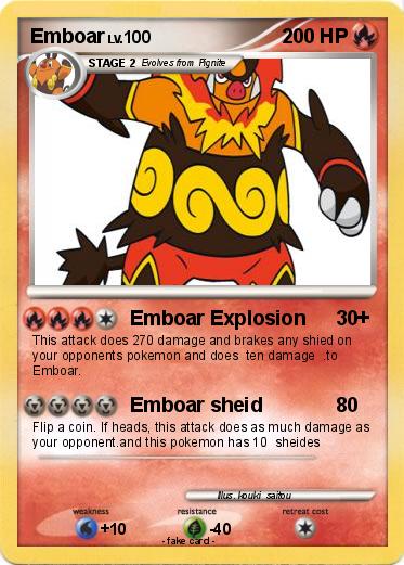 Pokemon Emboar