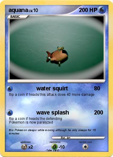 Pokemon aquana