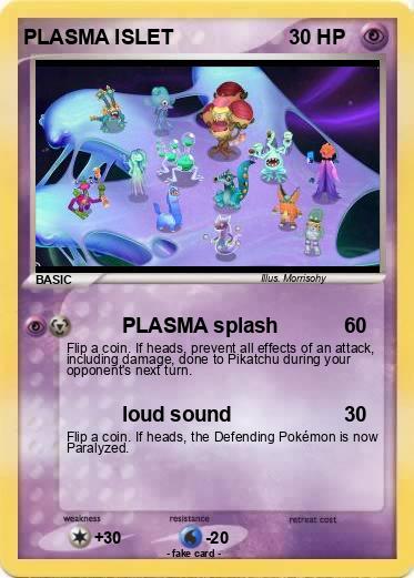 Pokemon PLASMA ISLET