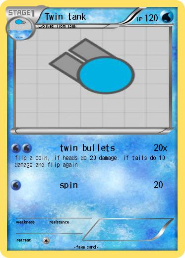 Pokemon Twin tank
