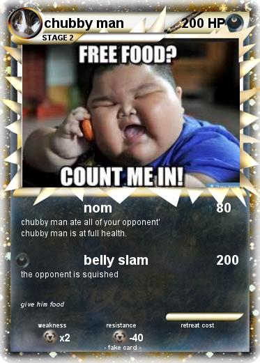 Pokemon chubby man