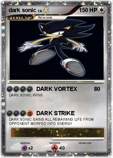 Pokemon dark sonic