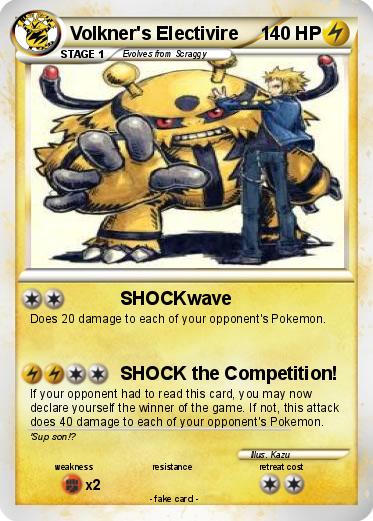 Pokemon Volkner's Electivire