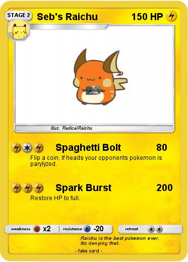 Pokemon Seb's Raichu