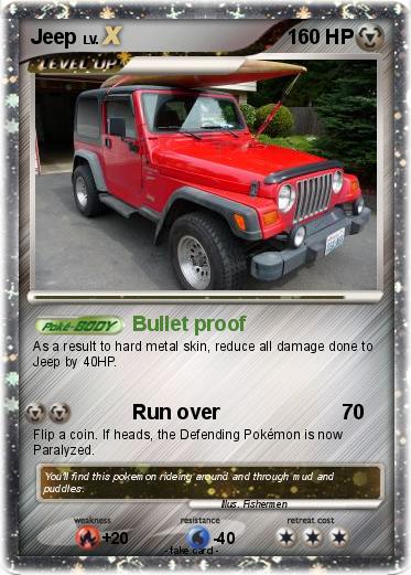 Pokemon Jeep