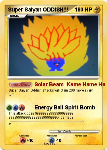 Pokemon Super Saiyan ODDISH!!!