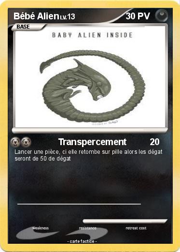 Pokemon Bébé Alien