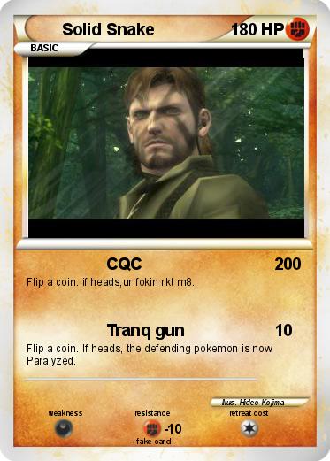 Pokemon Solid Snake
