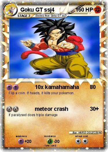 Pokemon Goku GT ssj4