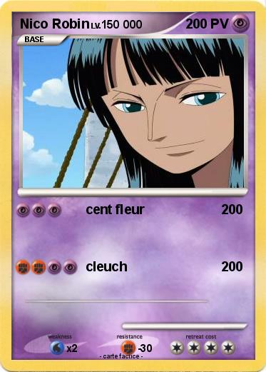 Pokemon Nico Robin