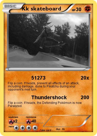 Pokemon Kk skateboard