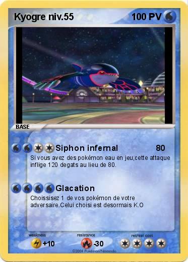 Pokemon Kyogre niv.55