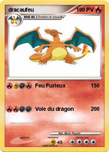 Pokemon dracaufeu
