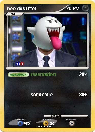 Pokemon boo des infot
