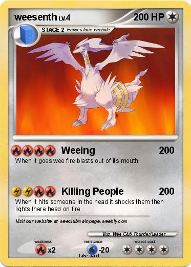 Pokemon weesenth