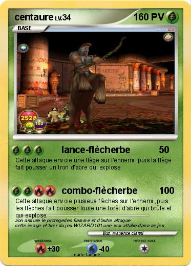 Pokemon centaure