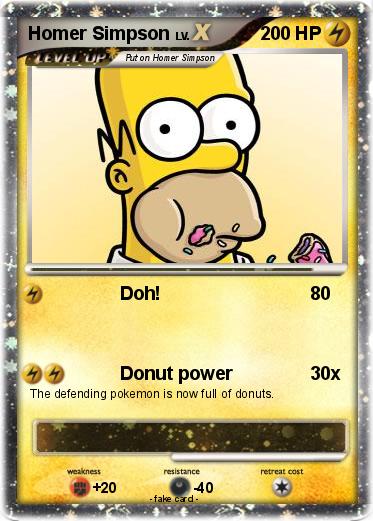 Pokemon Homer Simpson