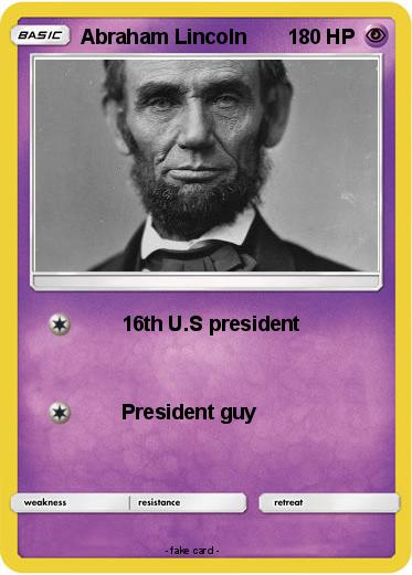 Pokemon Abraham Lincoln