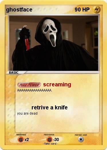 Pokemon ghostface