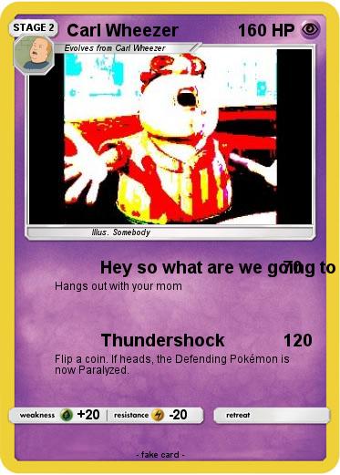 Pokemon Carl Wheezer