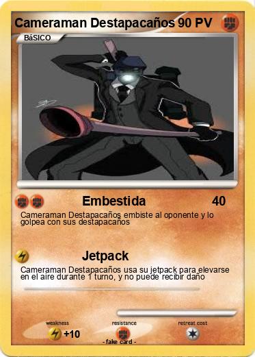 Pokemon Cameraman Destapacaños