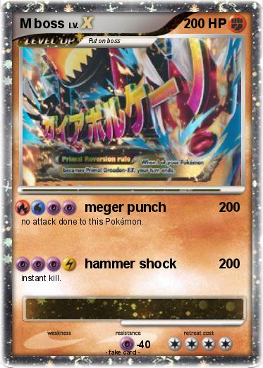 Pokemon M boss